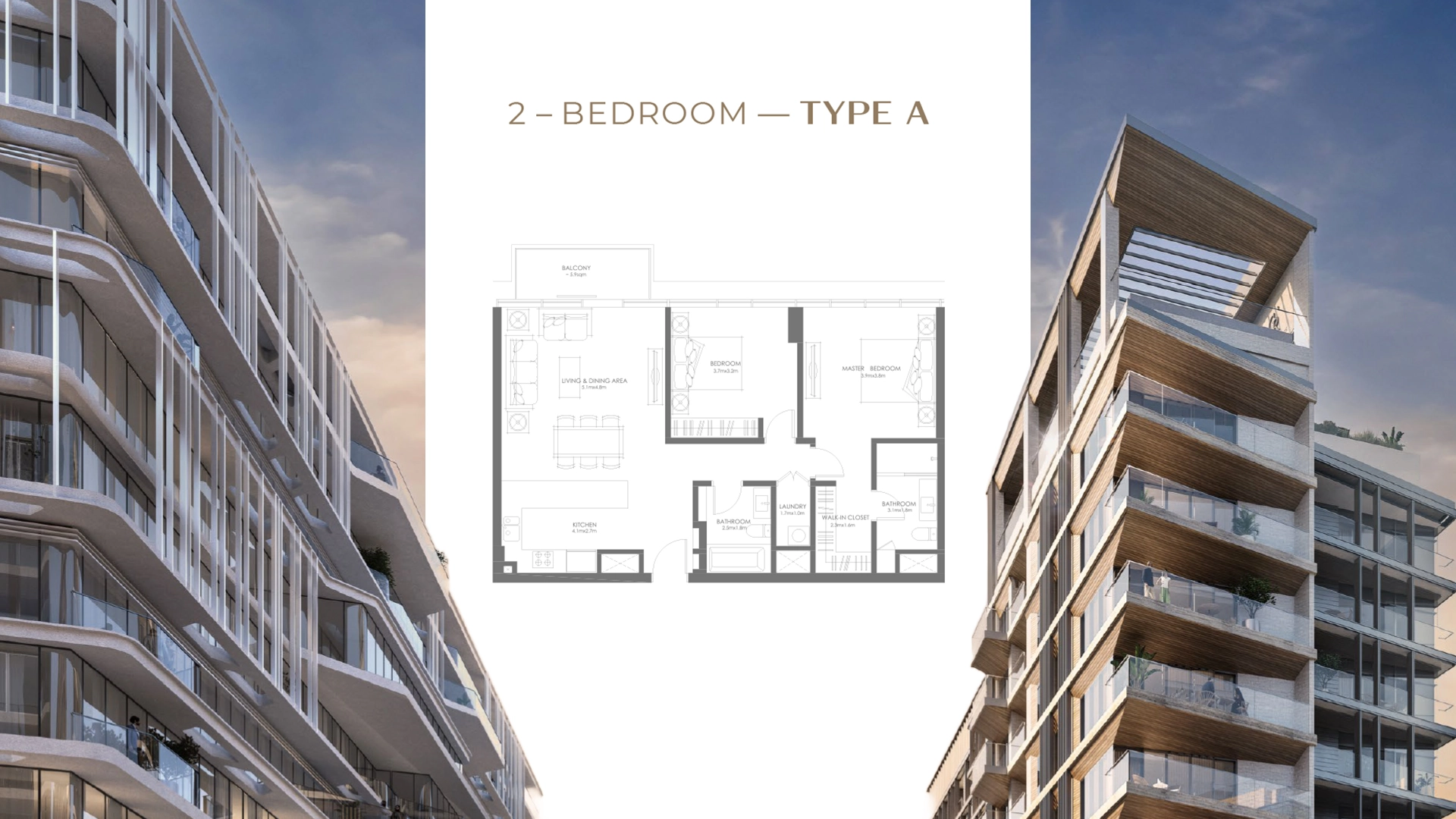 2 BR - Type B